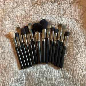 MAC makeup brushes